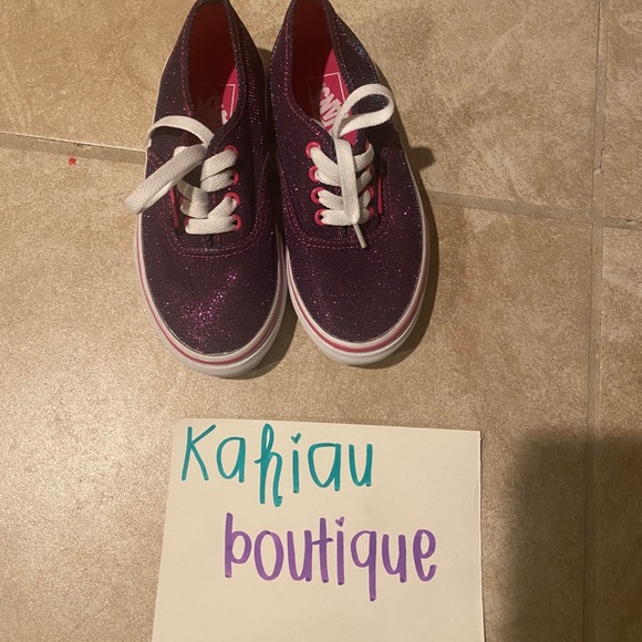 Vans Kids - Authentic Glitter Sneakers - Picture 1 of 5